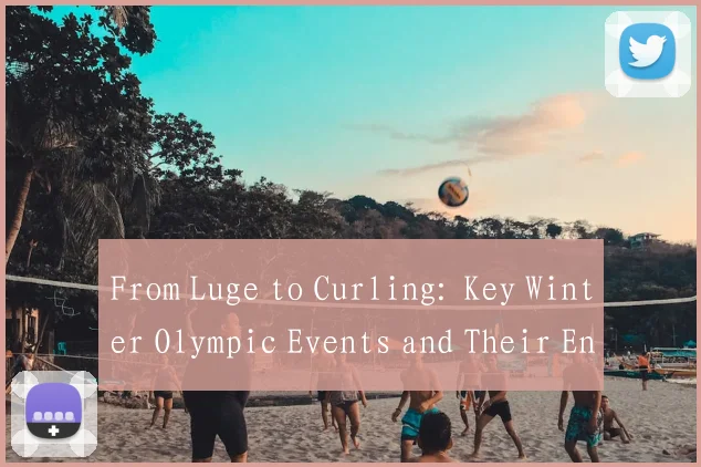 From Luge to Curling: Key Winter Olympic Events and Their English Names